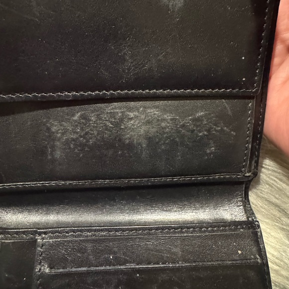 Celine Black Monogram Macadam Canvas Compact Wallet - Picture 9 of 12